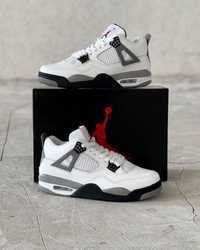 Buty Nike Air Jordan Retro 4 Cement White 36-45 unisex trampki