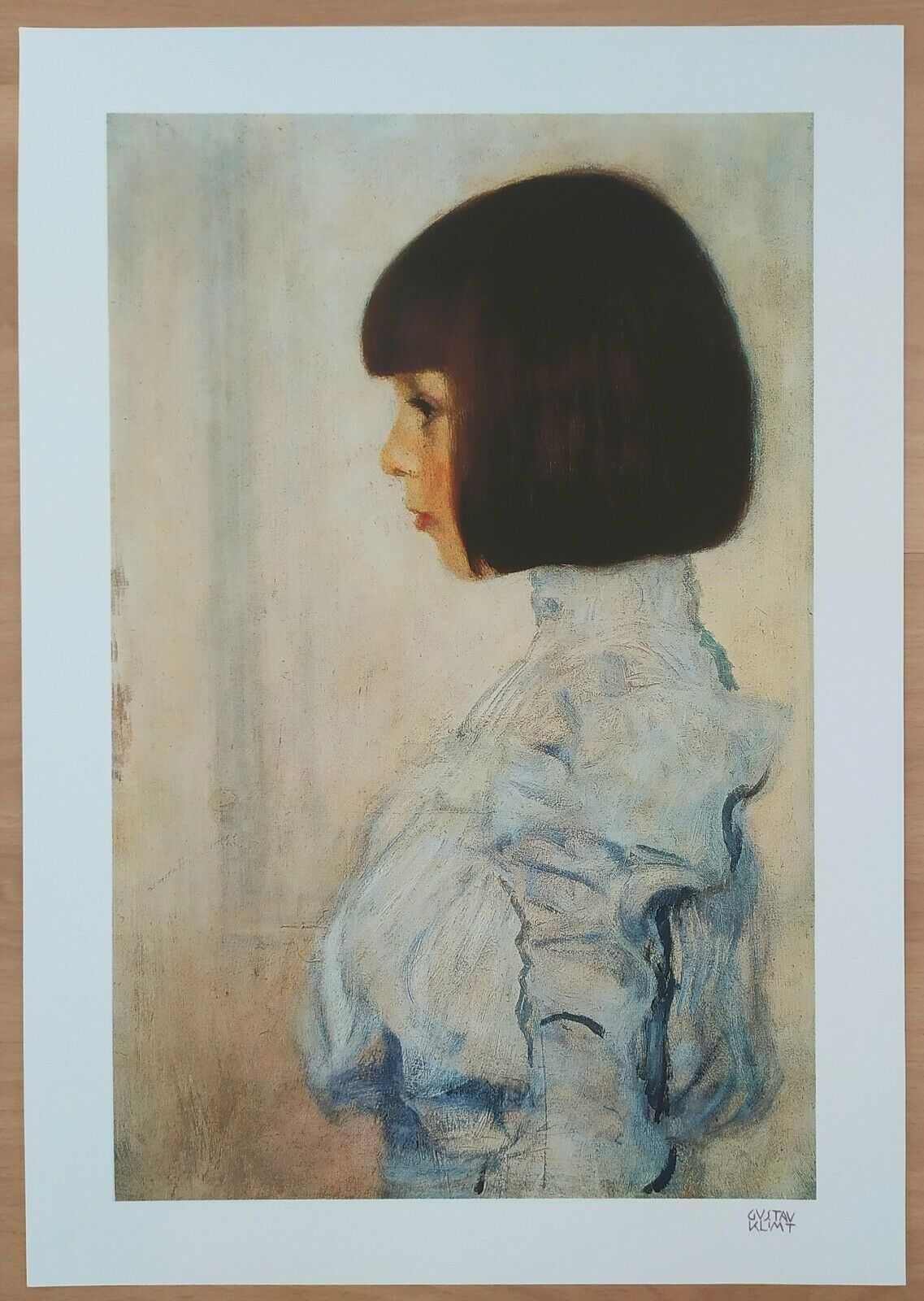 Gustav Klimt, Portret reprodukcja grafika