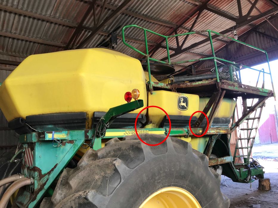 Ремонт баків обприскувачів John Deere, Hardi, Tecnoma, Amazone