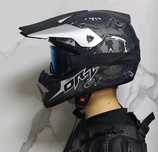 Kask typ cross ORZ-905-1 roz.XL(60-62)+gogle,motor,rower,skuter,hulajn