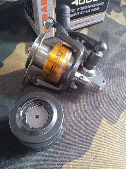 Carreto pesca trabucco asahi 4000 novo
