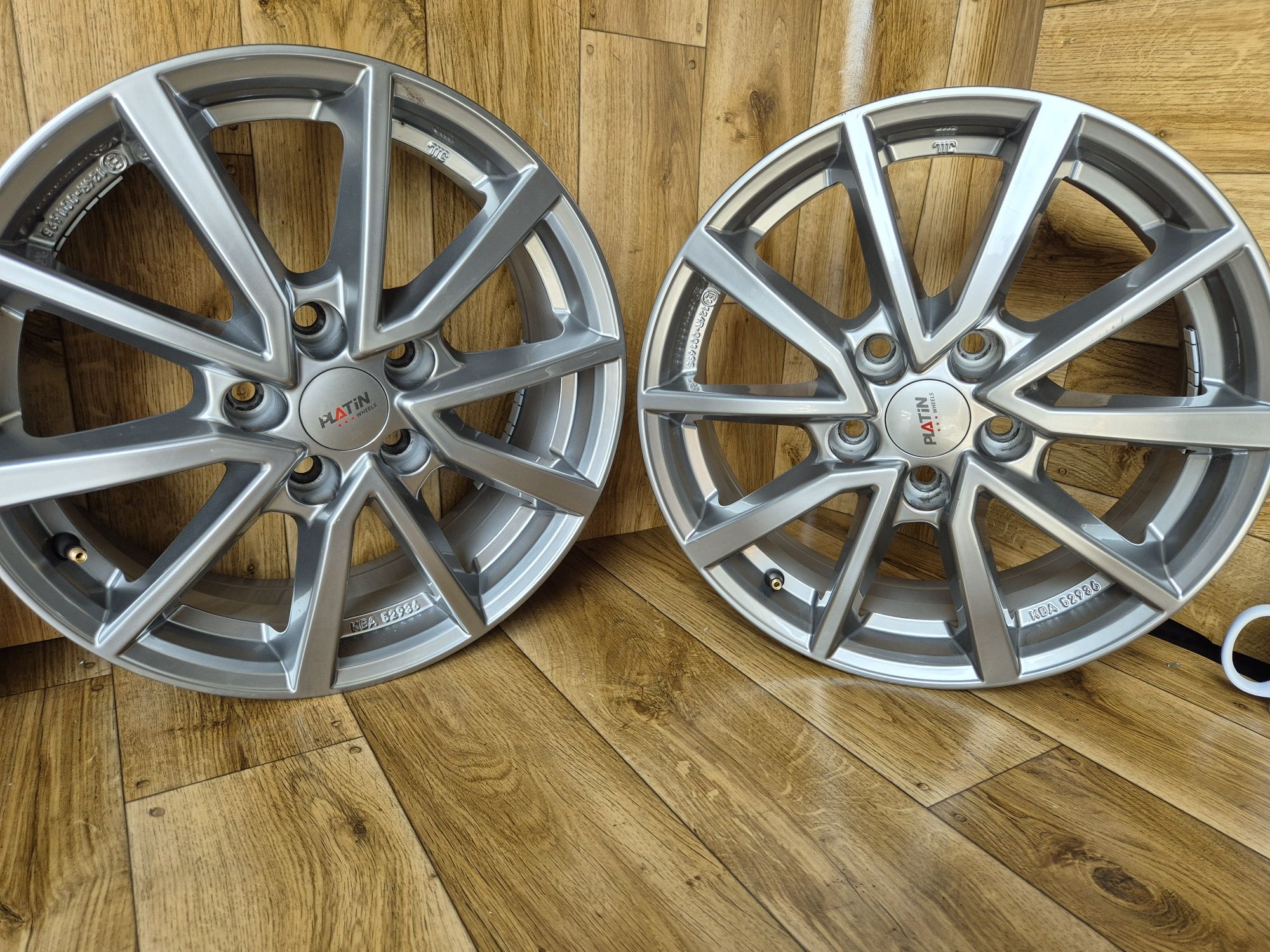 Alufelgi Platin 16 cali 5x112 et43 6j stan bdb Audi VW Seat skoda