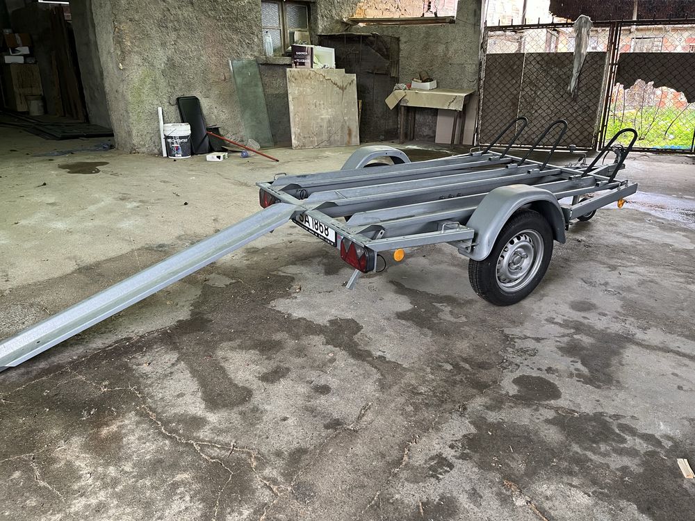 Atrelado 750kg 3 motos