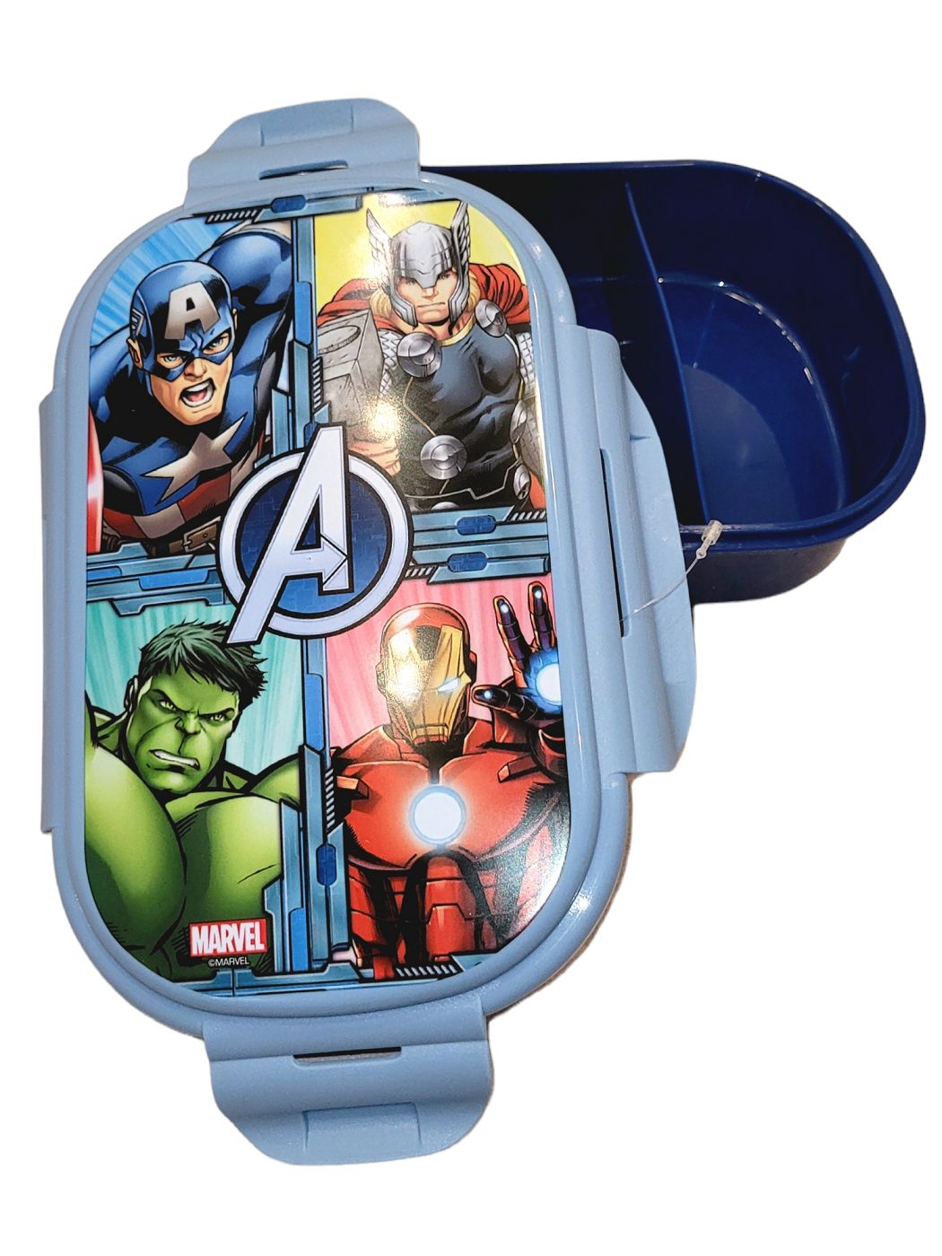 Pudełko Na Jedzenie + Sztućce Avengers Lunchbox