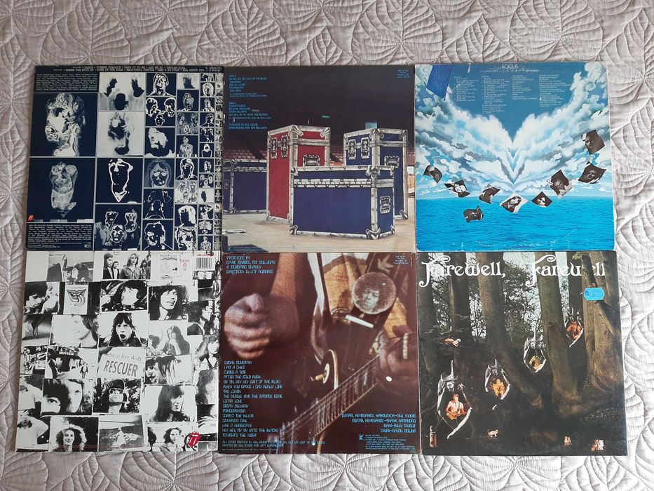 Rolling Stones - Neil Young – Fairport Convention – Focus – Vinil LP