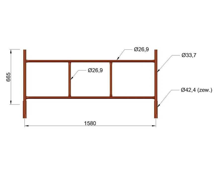 Rusztowanie warszawskie DOSTAWA DZISIAJ