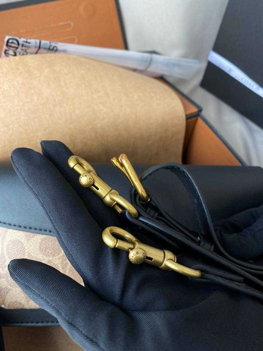 Cумочка Coach Tabby Black/Beige Premium