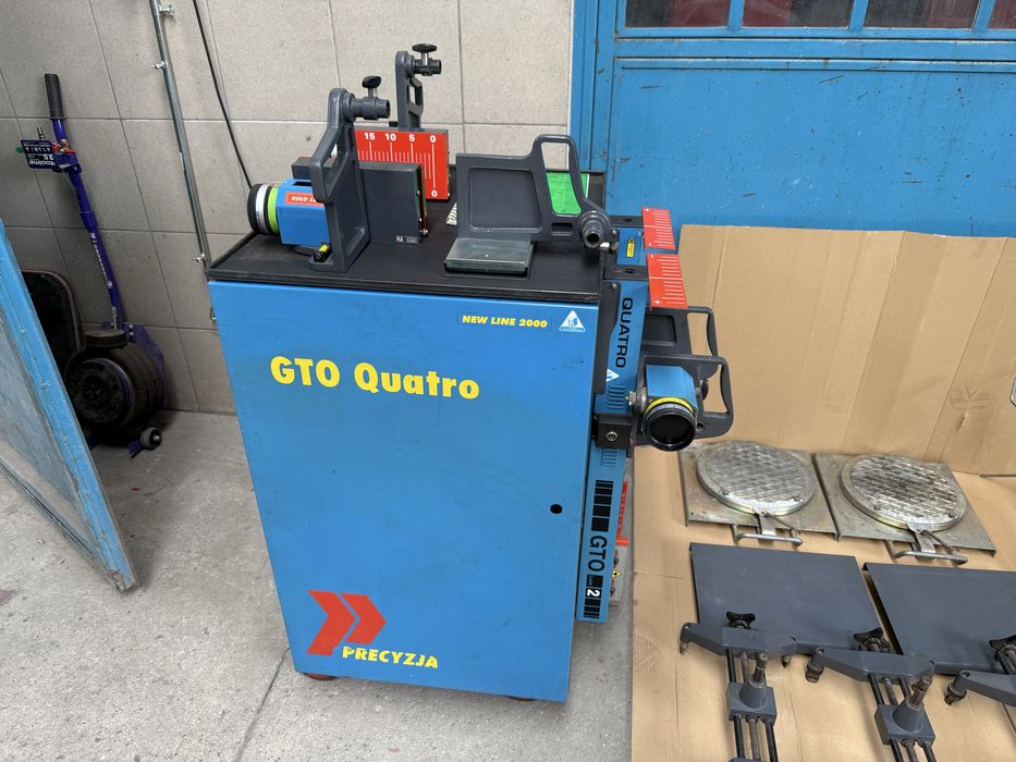 GTO laser  Quatro precyzja do geometrii kół geometria zbieżność