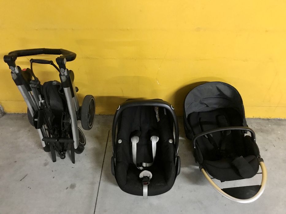 Conjunto Carrinho Bébé Confort + Isofix