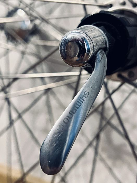 Zadbane Koła Shimano 600 Tricolor Mavic Open SUP CD 28 700c