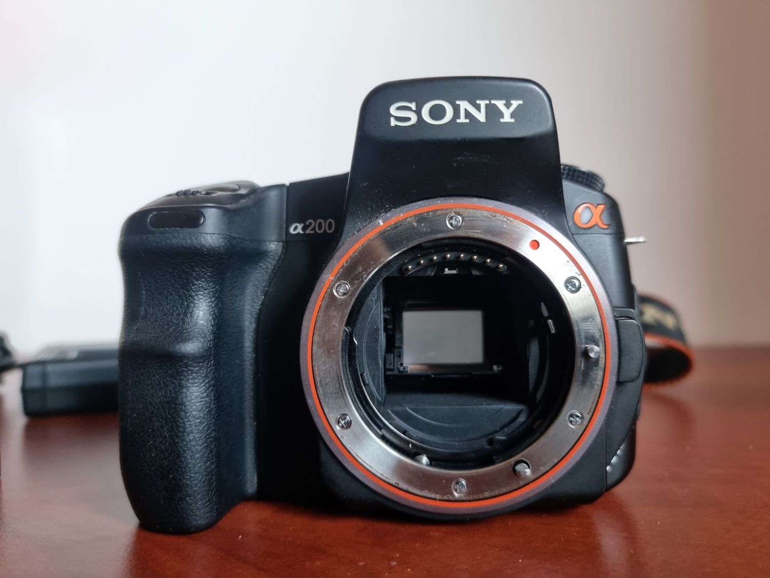 sony a200 lustrzanka