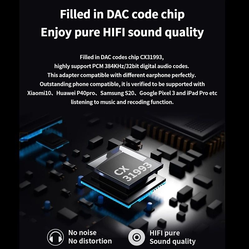 [ТОРГ] JCALLY JM7 портативний ЦАП (DAC) USB-C адаптер 3.5 мм CX31993