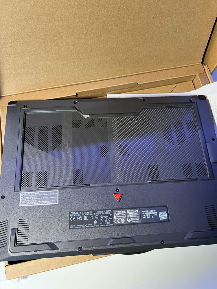 Игровой ноутбук Asus Tuf f15 RTX3070