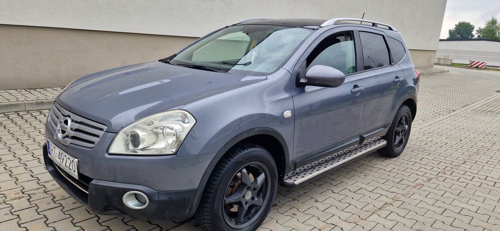 Nissan Qashqai + 2 2.0 benzyna Panorama kamera 7 osób 2009 R