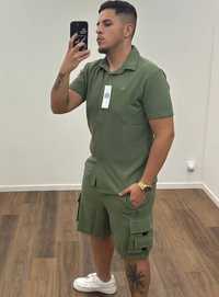 Conjunto Lacoste homem