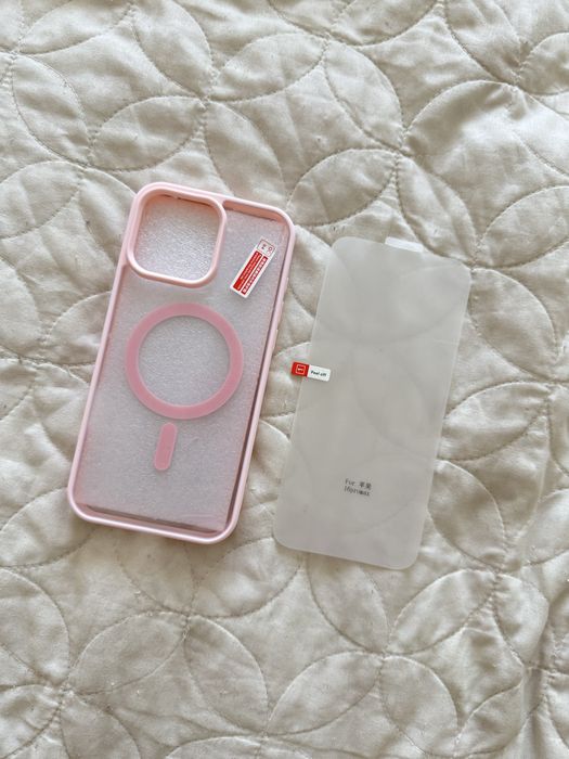 Чехол і захисне скло IPhone 16 Pro Max