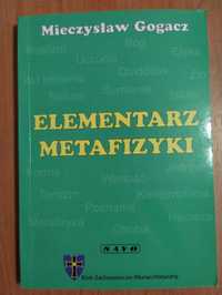 książka "Elementarz metafizyki" M. Gogacz