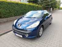 Peugeot 207 CC Bezwypadkowy, super stan, serwisowany