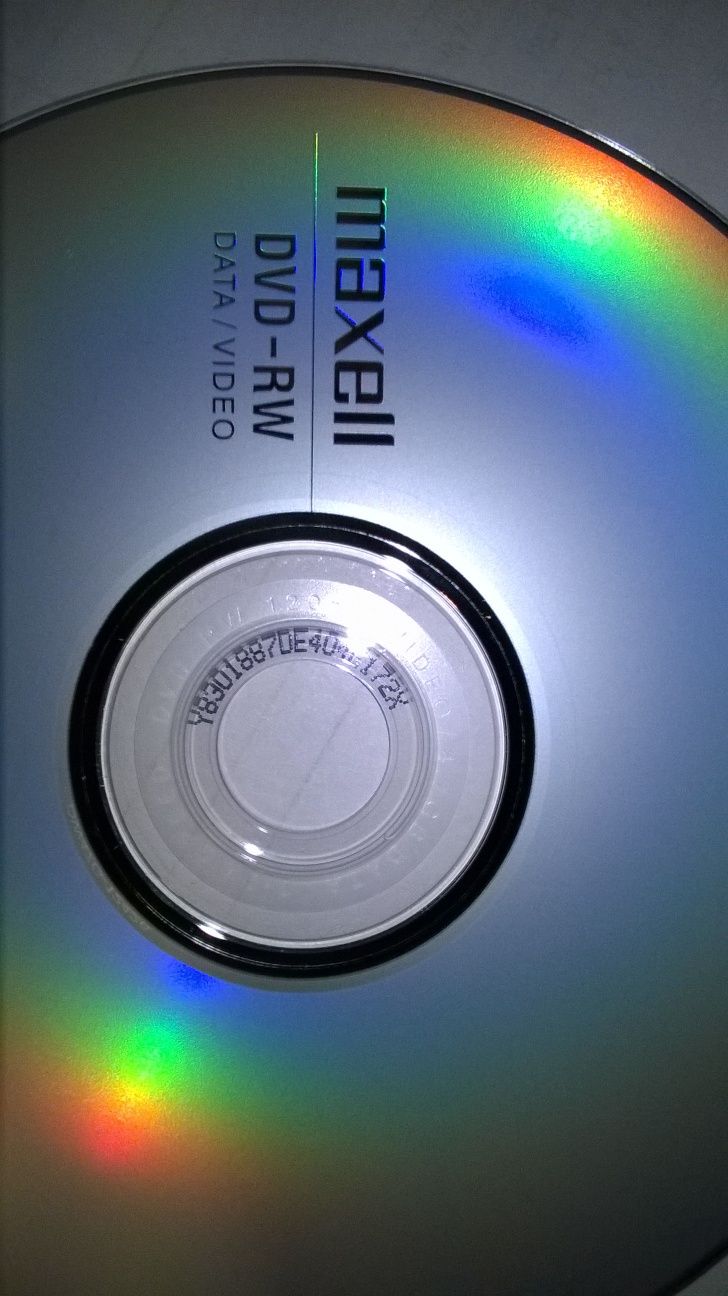 DVD-RW, 1-2 x Speed, 4,7 GB Data, 120 minut Video, Komplet 10 sztuk