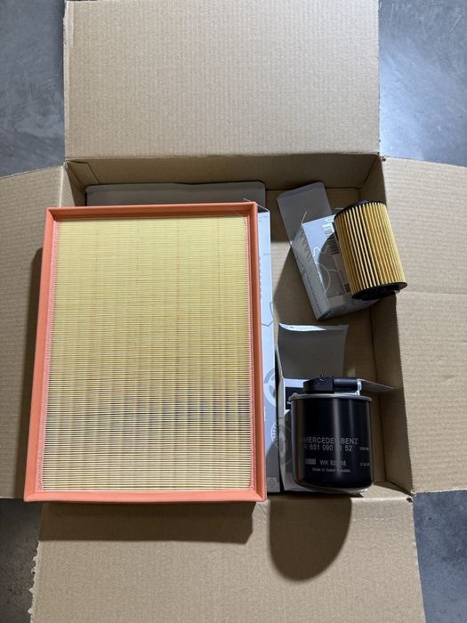 Комплект фільтрів масляний паливний повітряний Sprinter спрінтер 651