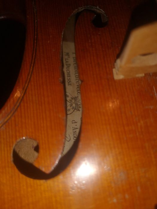 Violino 3/4  F. BRETON breveté