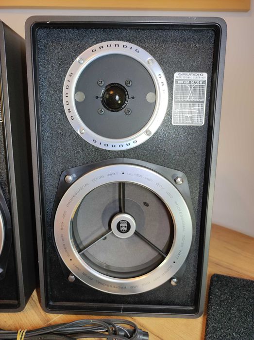 GRUNDIG Super Hifi Box 450 professional – wybitne niemieckie monitorki