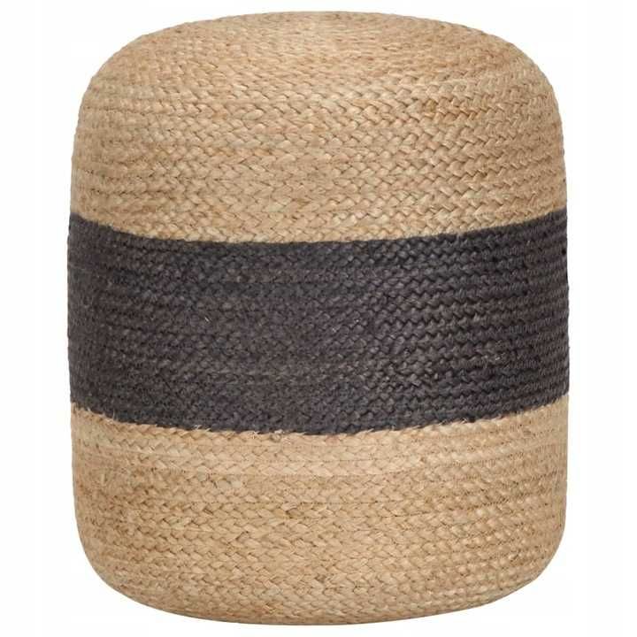 Ręcznie robiony puf 40 x 45 cm sznurek jutowy vidaXL 248078