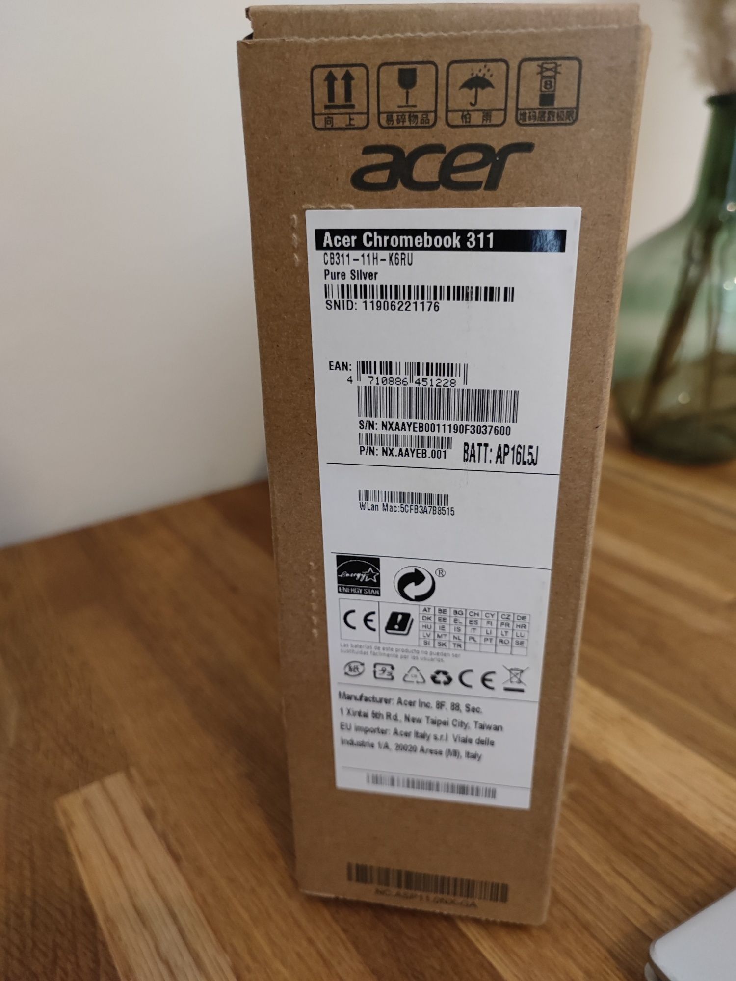 Chromebook Acer 311 novo