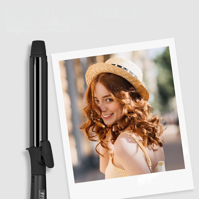 Lokówka Profesjonalna z Ceramiczną i Turmalinową Powłoką 32mm 50-230°C