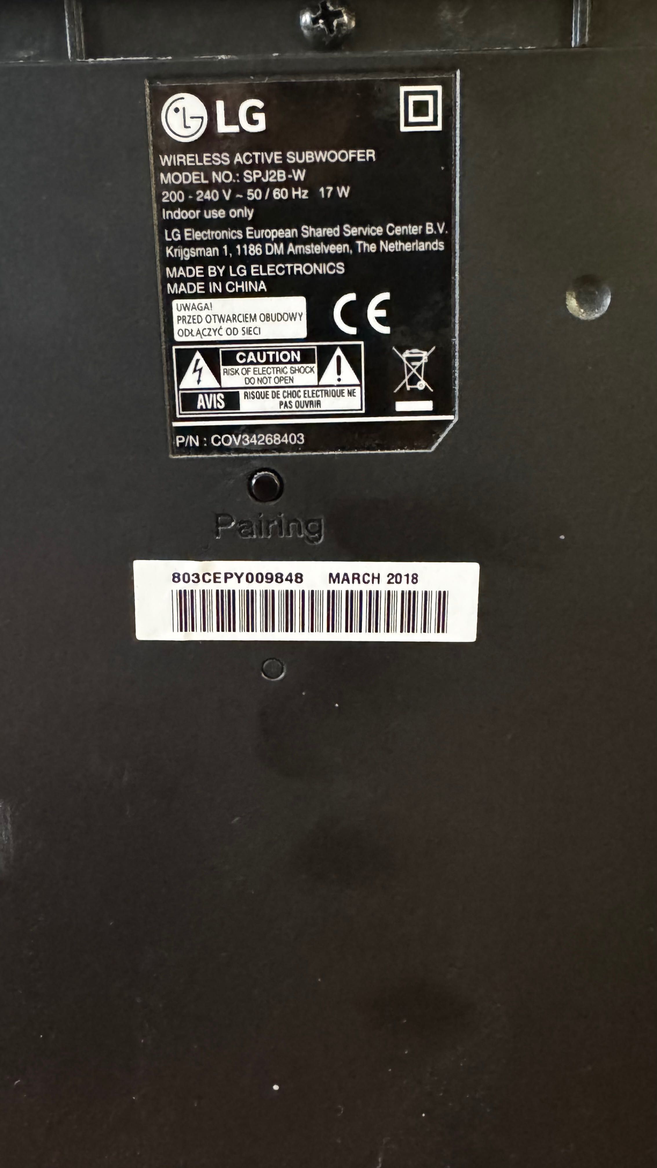 TV LG 55 polegadas nova  mais coluna de som