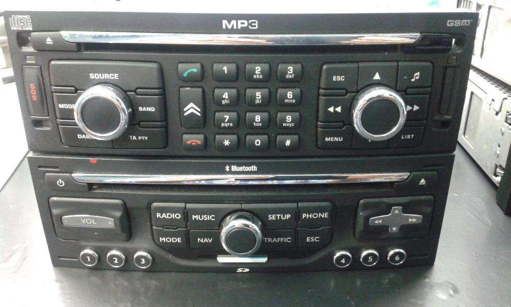 Reparação Rádios Peugeot,Citroen