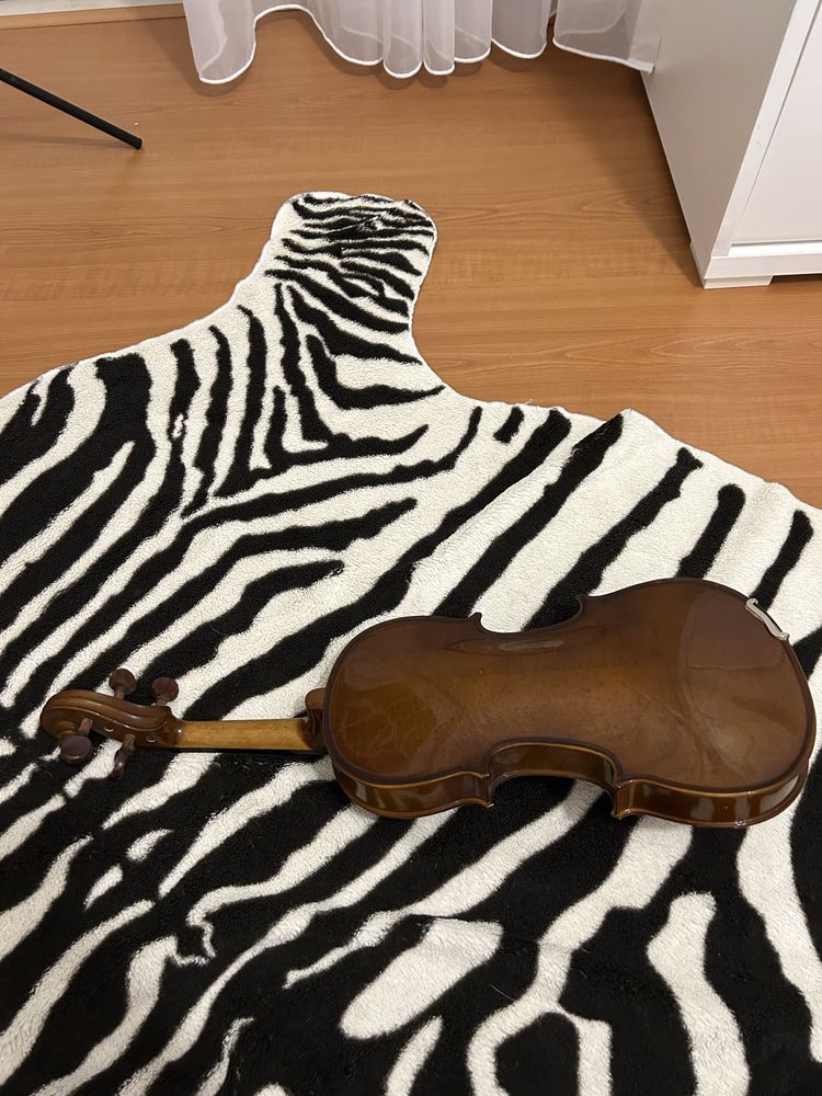violino stentor 4/4 com suporte de ombro muco