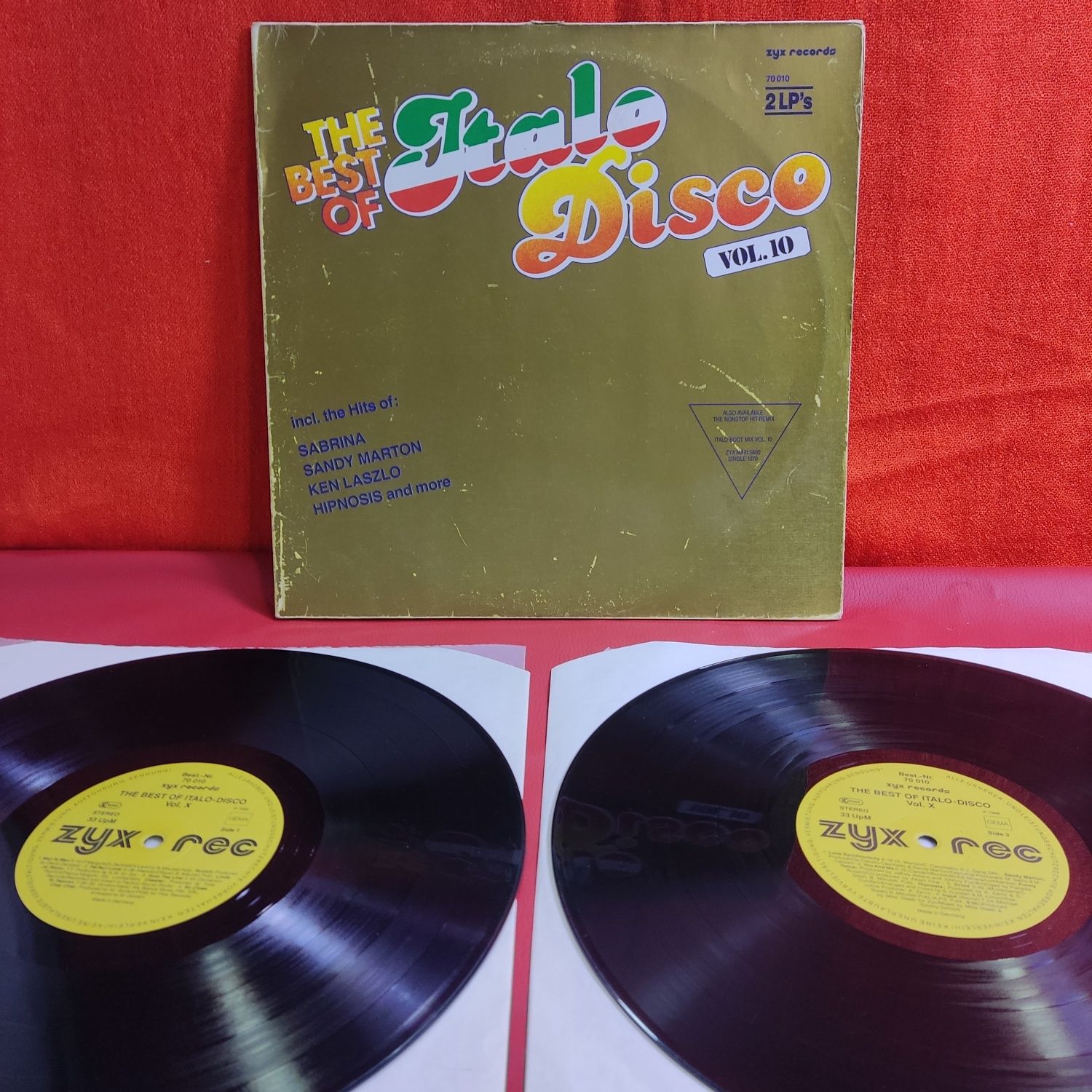 The Best Of Italo-Disco Vol.10 2LP.1988.Germany.