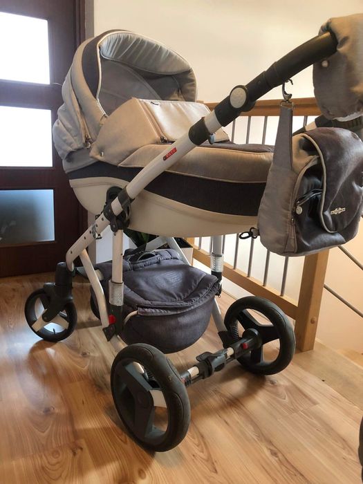 Wózek dziecięcy 3w1 Adamex vicco i baza pod isofix