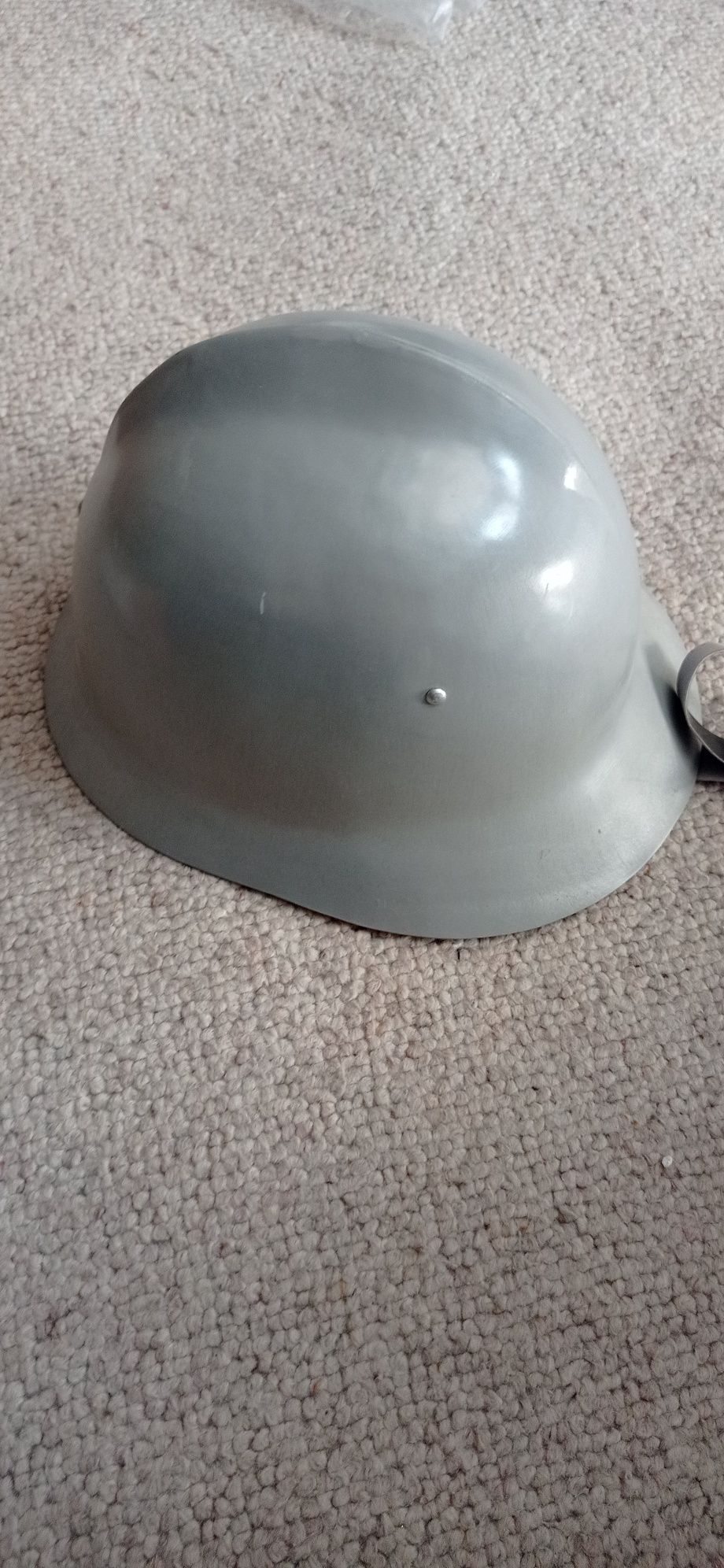 Hełm kask strażacki PRL Bieruń Stary BDB