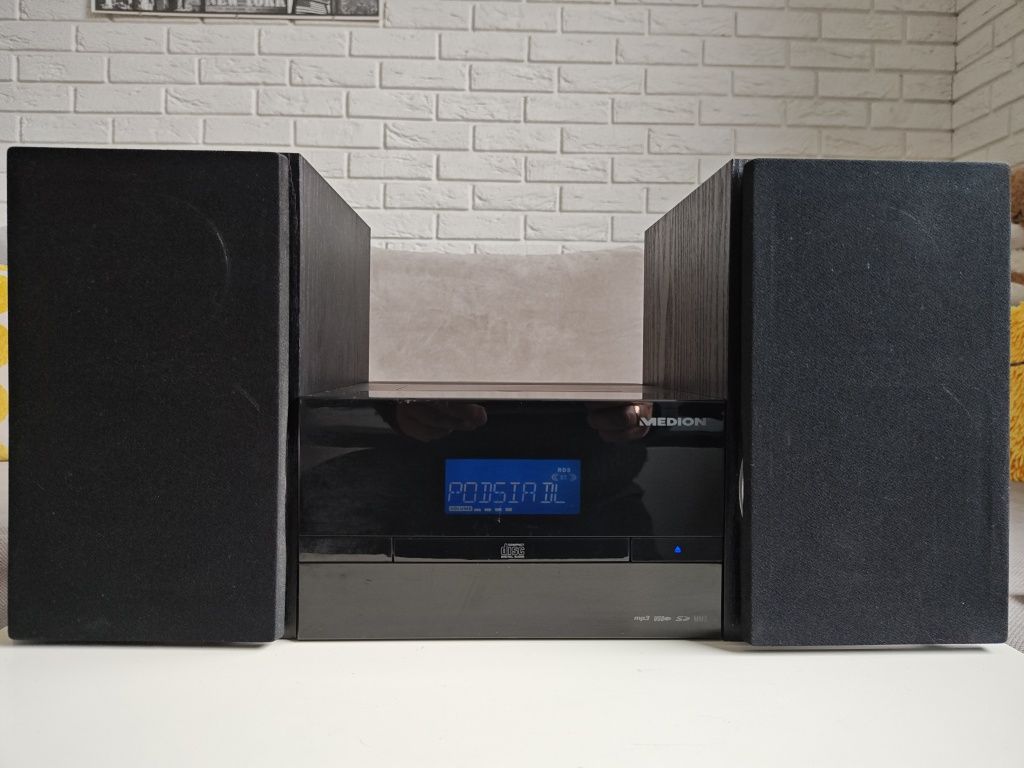 MEDION MD 82806 wieża, mikro system audio USB, MP3, iPod. Pilot.