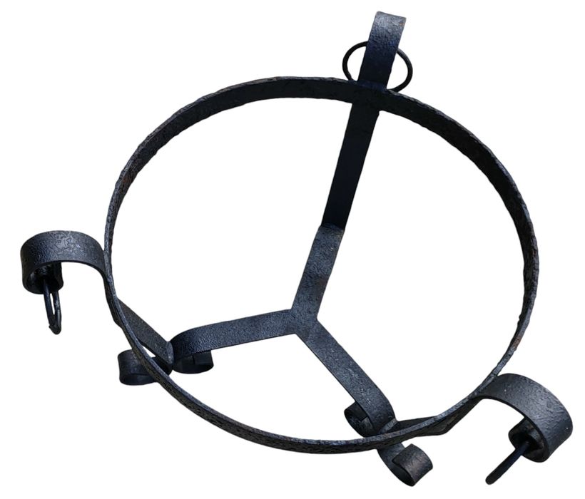 Suporte de Pote em Ferro Antigo