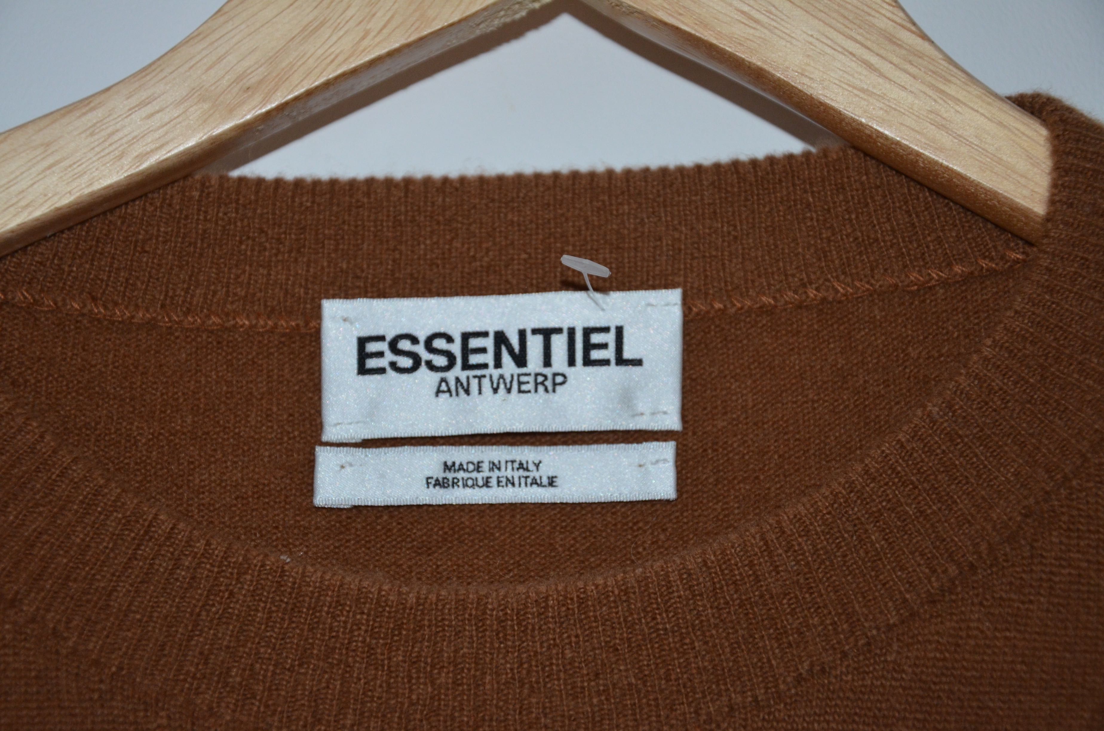 Essentiel Antwerp sweter r. S merinos extrafine/kaszmir