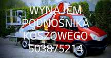 Wynajem Podnośnika Koszowego
