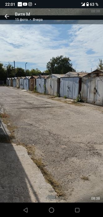 Продам металевий гараж місто Біла Церква