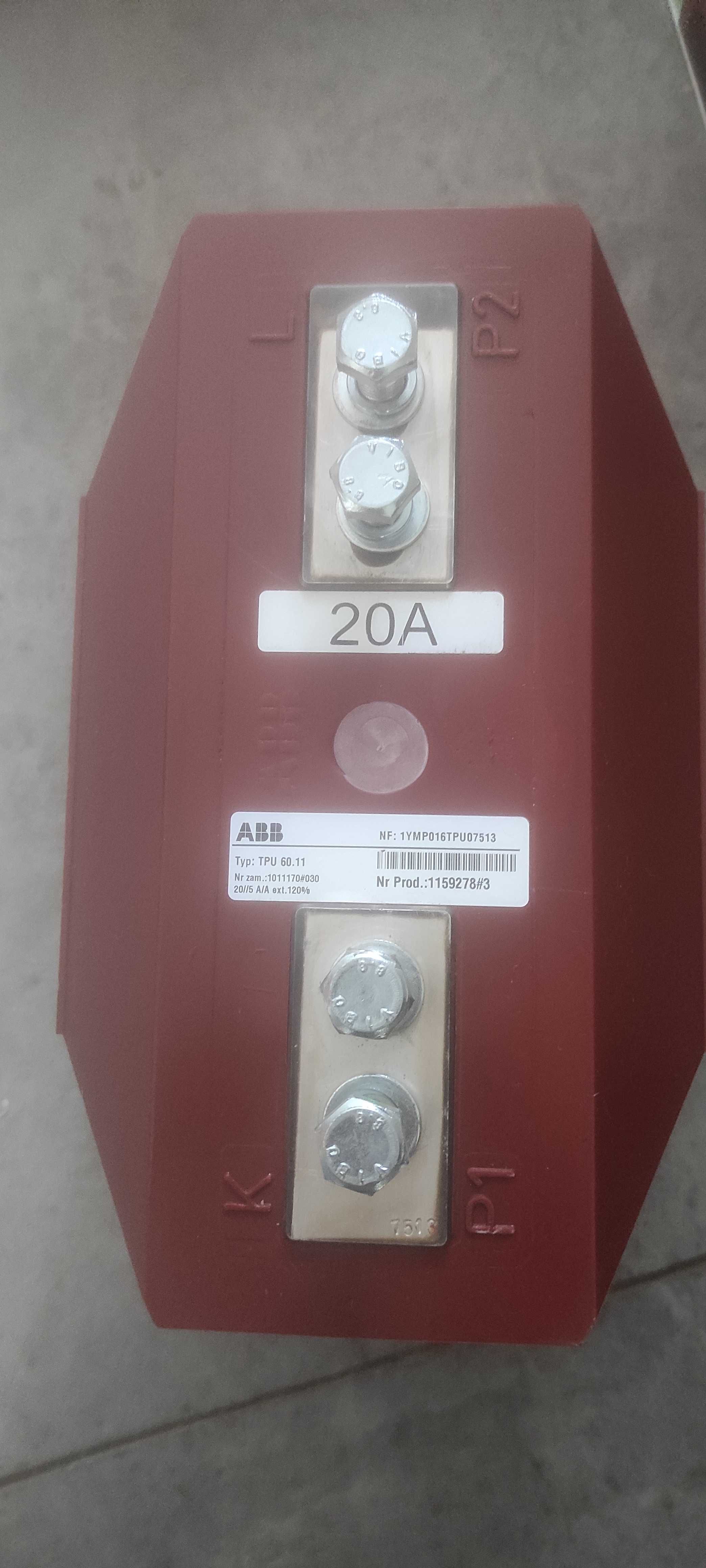 Przekładnik Prądowy 20A TPU 60.11 ABB