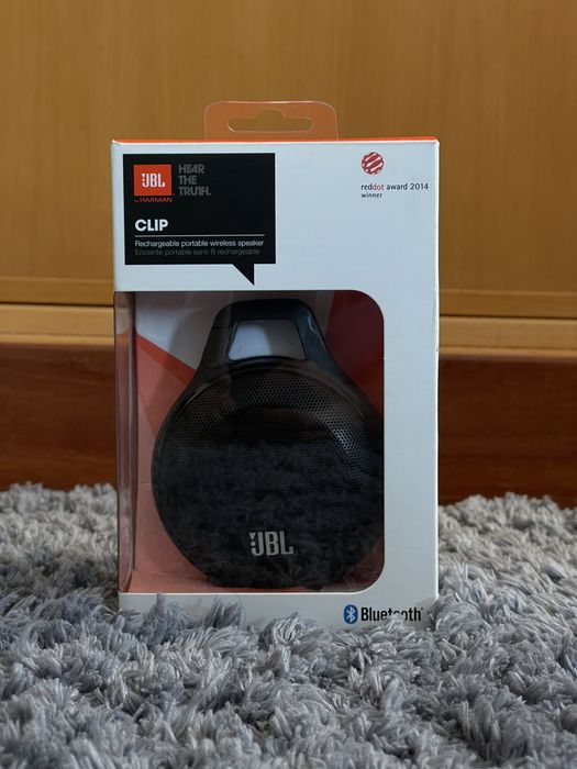 Coluna Bluetooth JBL Clip Como Nova na Caixa Original