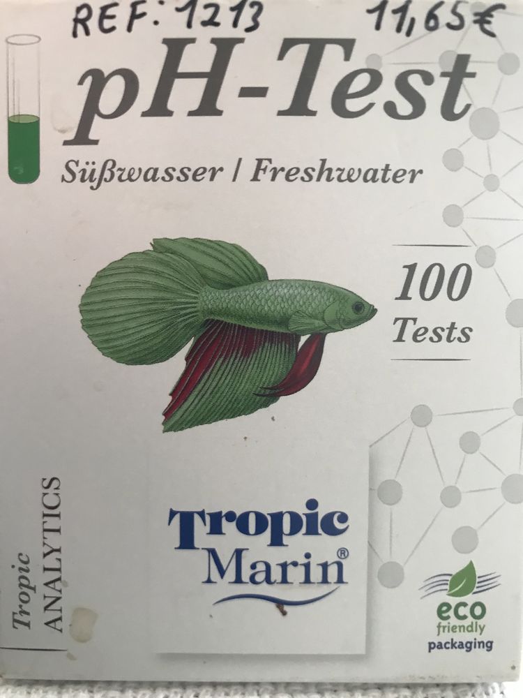 Teste Ph Tropic Marin