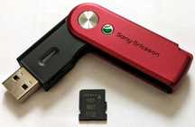 Karta pamięci Sony 1gb Memory Stick micro M2 do telefonu Sony Ericsson