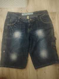 Spodenki krótkie szorty jeansowe damskie Denim 40