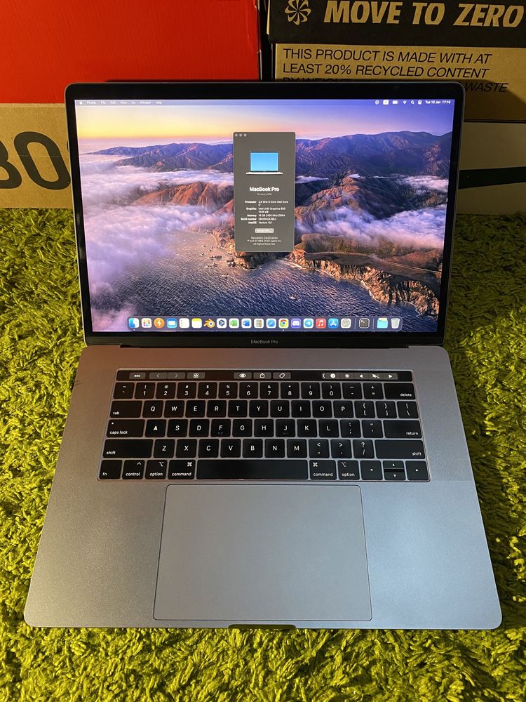 Ноутбук MacBook Pro 15 2018 I7-8850H 16GB 500SSD Space Gray