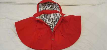 Palto plaszczyk przeciwdeszczowy 104 czerwony kapturek