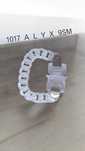 1017 ALYX 9SM bracelet bransoletka przezroczysta aktylowa opium swag