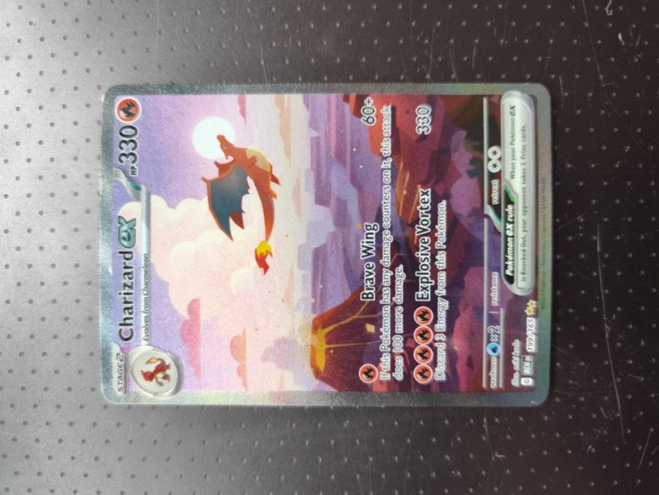 Karta Pokemon Charizard ex 199/165