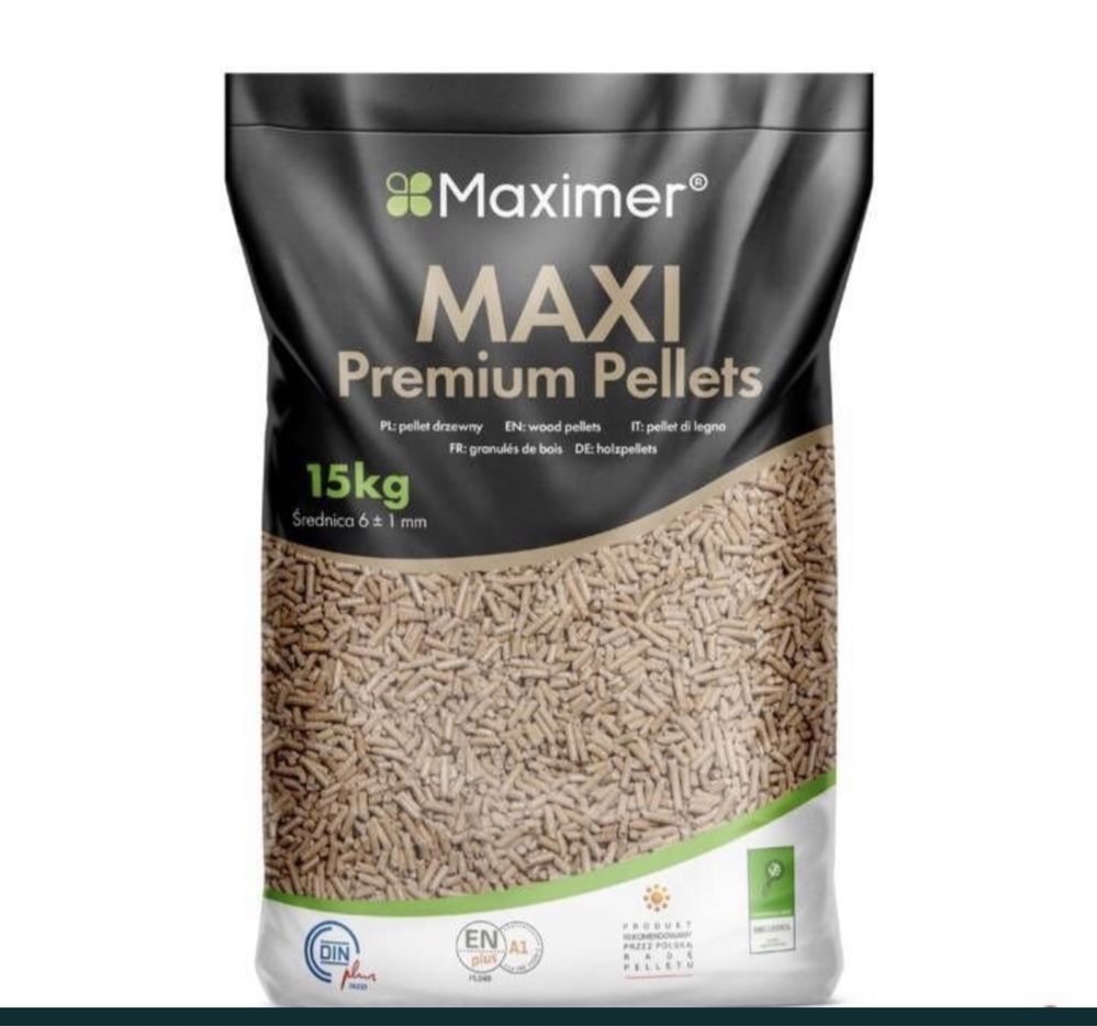 MAXIMER Certyfikowany Pellet A1 (ENplus® i DINplus) RAJGRÓD